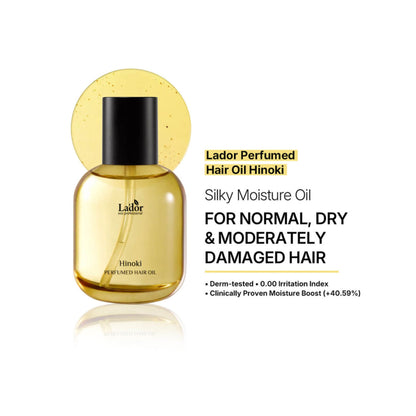Lador Perfumed Hair Oil Hinoki ulei de par parfumat pentru par normal uscat si deteriorat