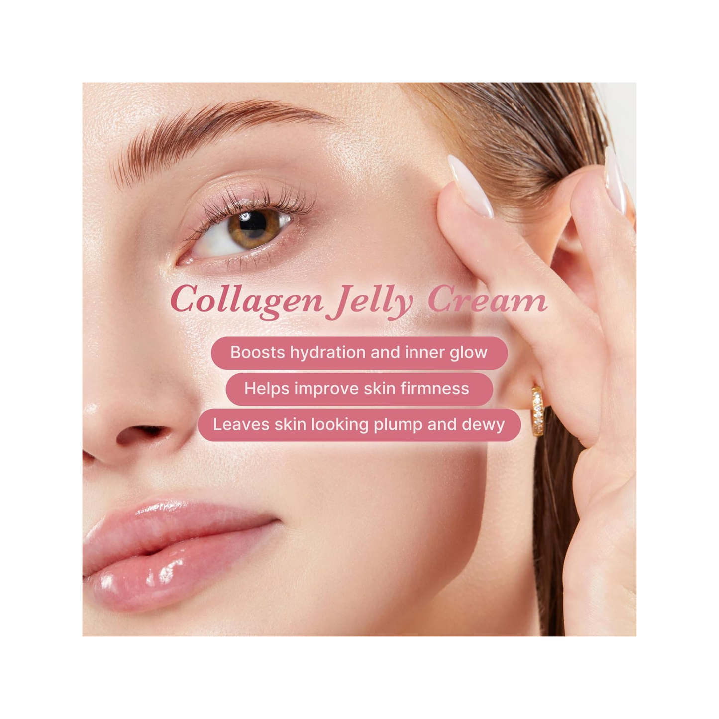 Medicube Collagen Jelly cream 110 ml crema tip gel cu colagen pentru hidratare si sustinerea elasticitatii pielii