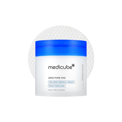 Medicube Zero Pore Pad 70 buc dischete exfoliante pentru curatarea porilor si imbunatatirea texturii pielii