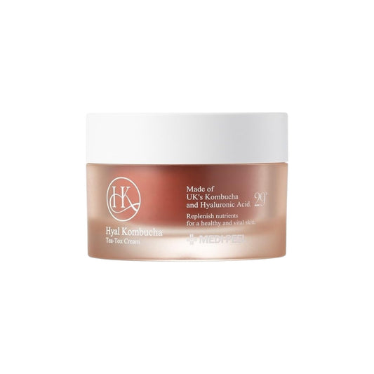 Crema fata cu kombucha, acid hialuronic si ceramide pentru hidratare si regenerare, 50 ml