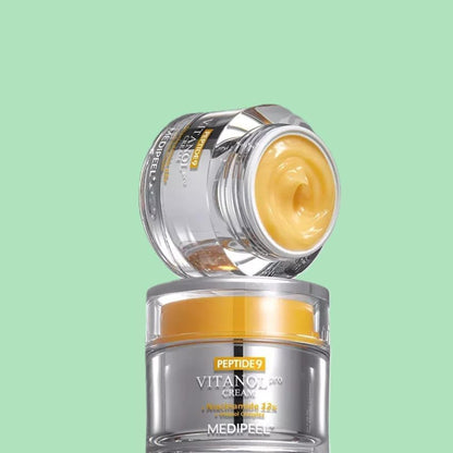 Crema fata anti-imperfectiuni cu 12% niacinamida, retinal si peptide, ten matur sau cu pete, 50 g