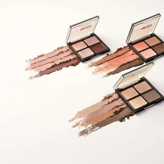 MERZY Mood Fit Shadow Palette, paletă de farduri cu nuanțe versatile pentru machiaj natural sau intens