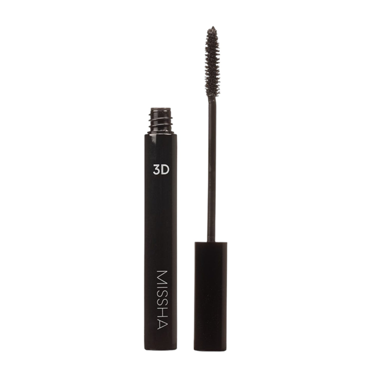 MISSHA 3D Mascara, mascara pentru volum și definire care oferă genelor un aspect intens și curbat