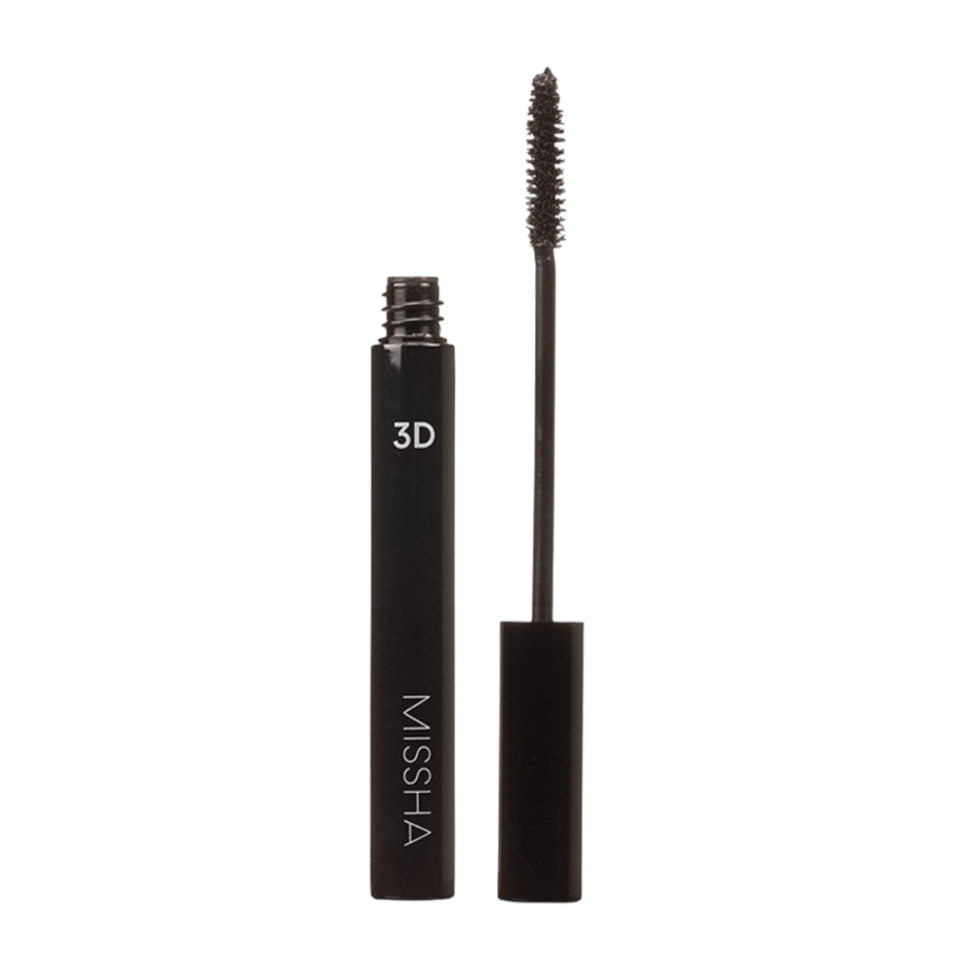 MISSHA 3D Mascara, mascara pentru volum și definire care oferă genelor un aspect intens și curbat