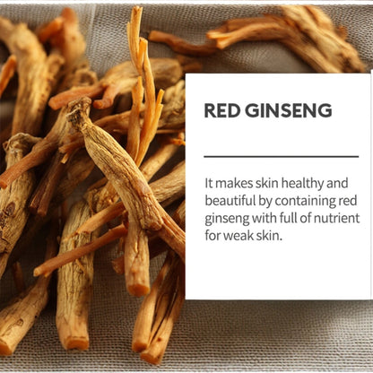 MISSHA Airy Fit Sheet Mask Red Ginseng, mască de față revitalizantă cu ginseng roșu care energizează și hrănește pielea