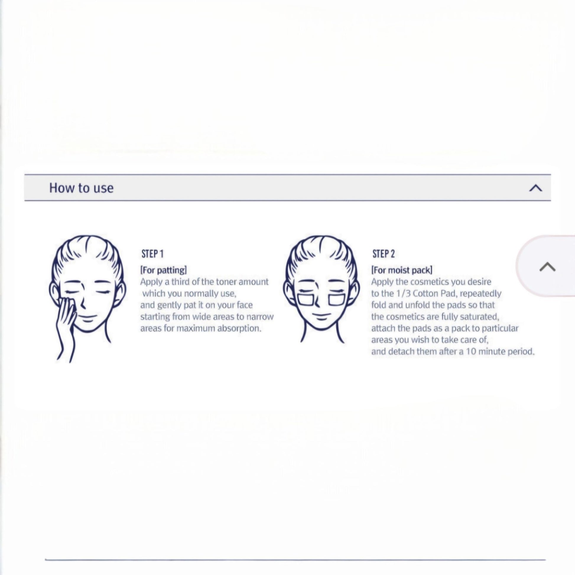 PYUNKANG YUL 1/3 Cotton Pad, dischete demachiante subțiri care economisesc produs și curăță delicat tenul