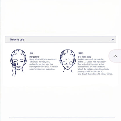 PYUNKANG YUL 1/3 Cotton Pad, dischete demachiante subțiri care economisesc produs și curăță delicat tenul