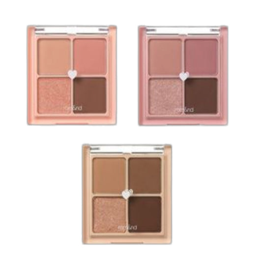 ROM&ND Better Than Eyes, paletă de farduri cu patru nuanțe versatile pentru machiaj natural sau intens