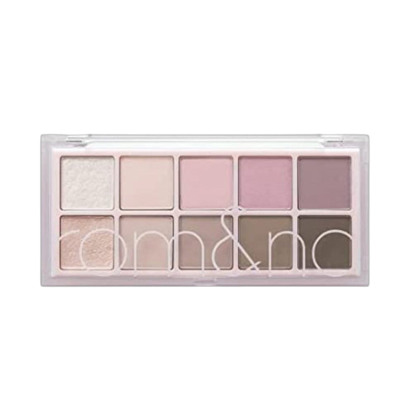 ROM&ND Better Than Palette 06 Peony Nude Garden, paletă de farduri nude și roz pal pentru un machiaj natural și rafinat