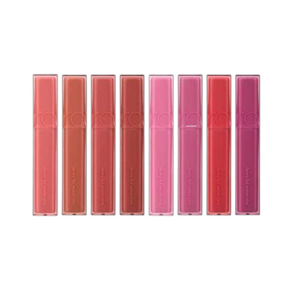 ROM&ND Dewyful Water Tint, ruj lichid ușor care oferă buzelor culoare intensă și un finish lucios și hidratat
