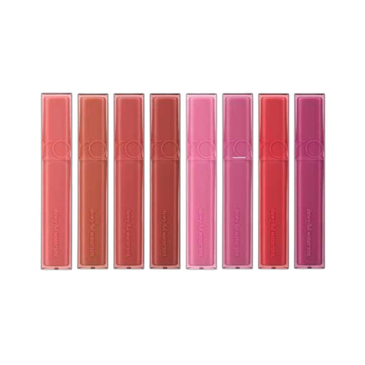 ROM&ND Dewyful Water Tint, ruj lichid ușor care oferă buzelor culoare intensă și un finish lucios și hidratat