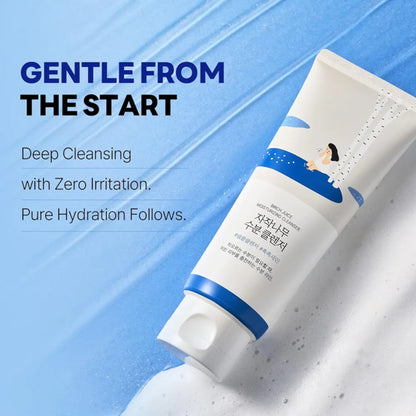 ROUND LAB Birch Juice Moisturizing Cleanser, gel de curățare hidratant care lasă pielea curată și revigorată