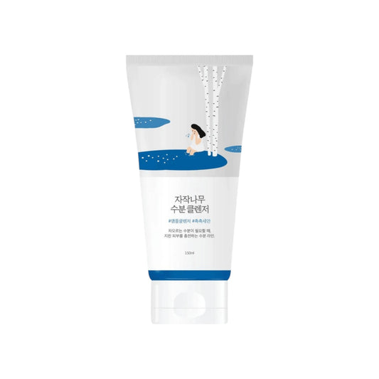 ROUND LAB Birch Juice Moisturizing Cleanser, gel de curățare hidratant care lasă pielea curată și revigorată