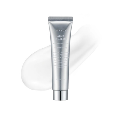 S.Nature Aqua Squalane Moisturizing Cream crema hidratanta cu squalane pentru mentinerea elasticitatii si sustinerea barierei pielii