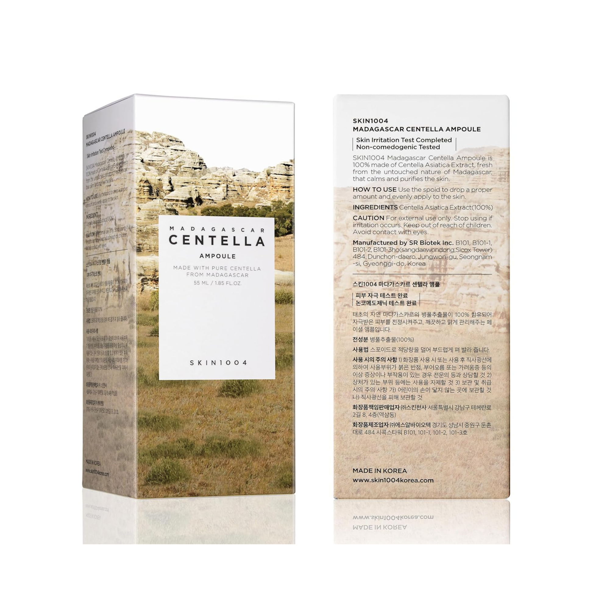 skin1004 madagascar centella ampoule flacon original si ambalaj
