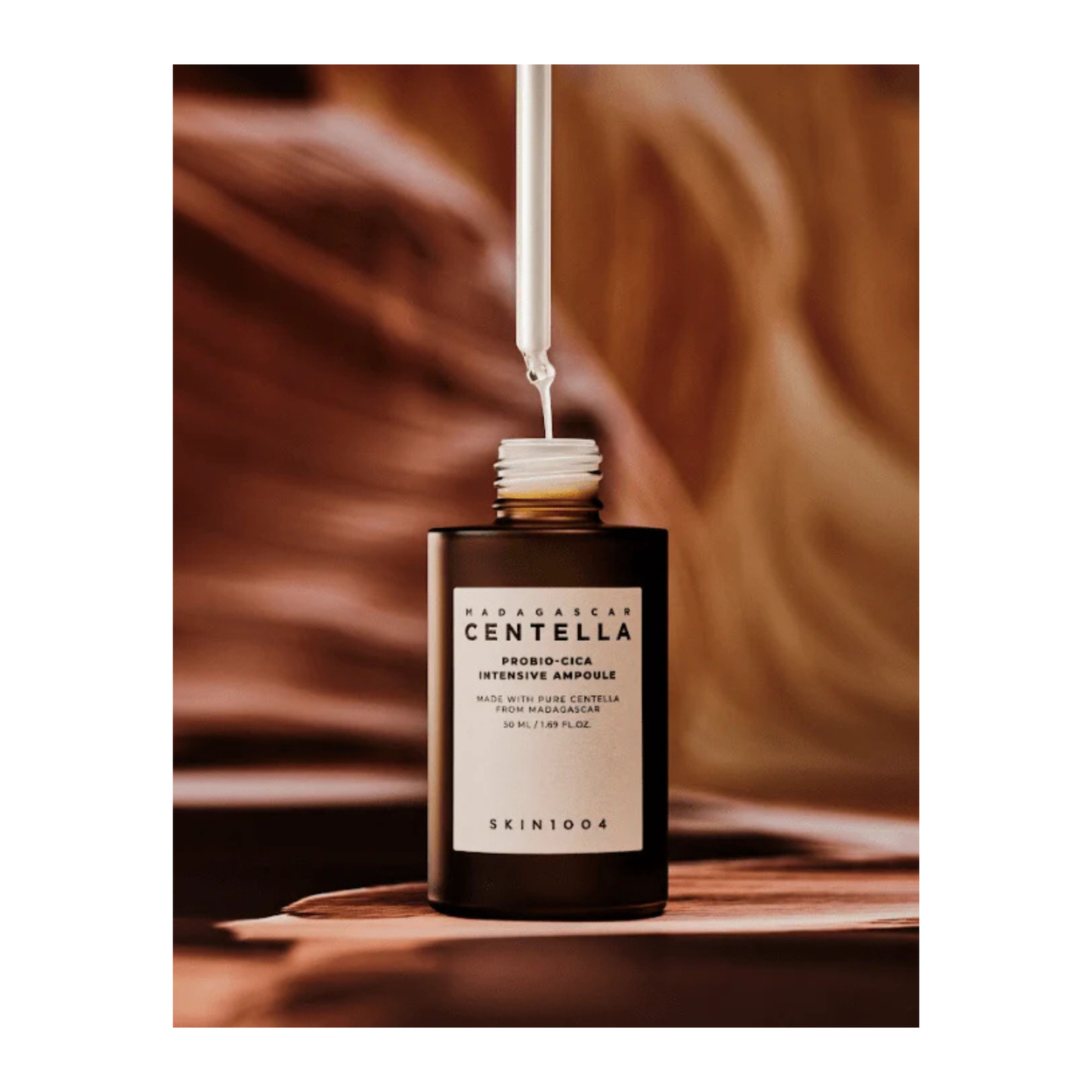 Skin1004 madagascar centella probio cica intensive ampoule ser calmant pentru sustinerea barierei pielii si reducerea senzatiei de disconfort