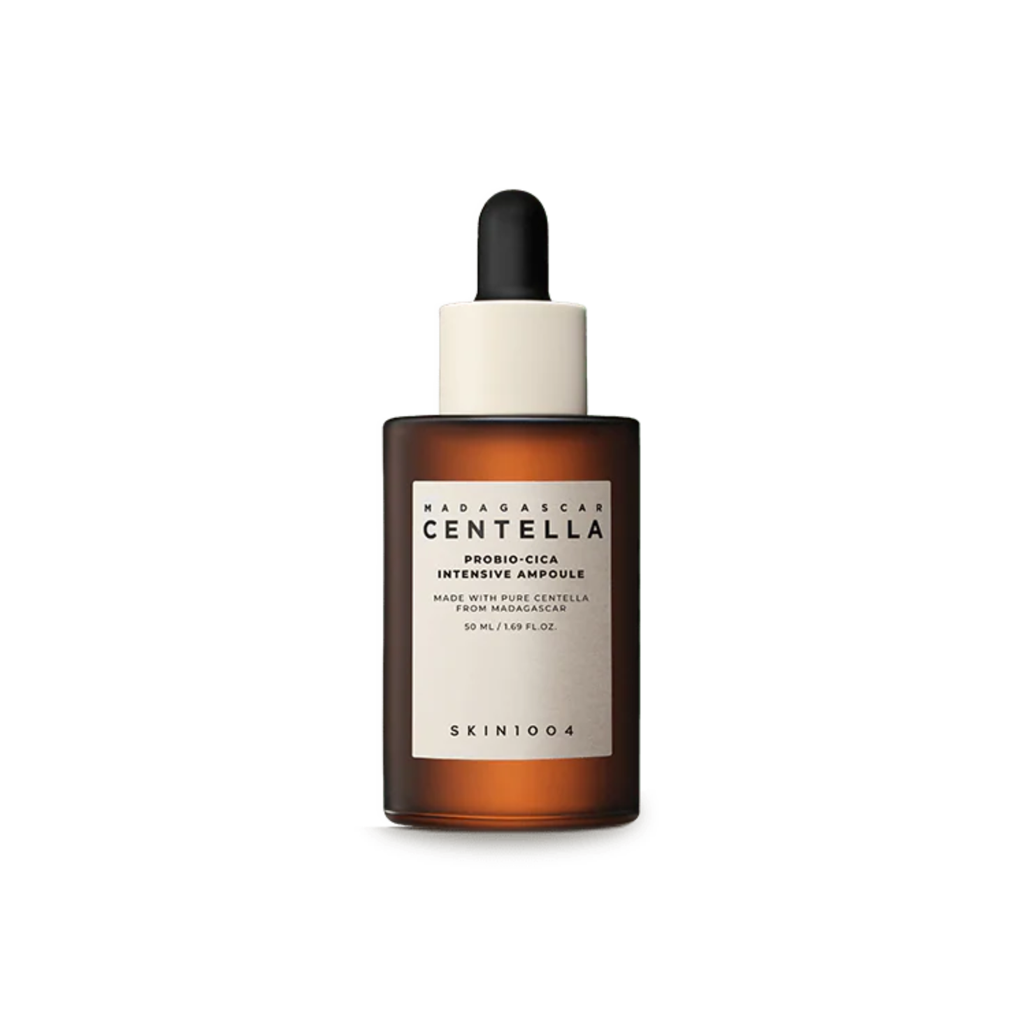 Skin1004 madagascar centella probio cica intensive ampoule ser calmant pentru sustinerea barierei pielii si reducerea senzatiei de disconfort