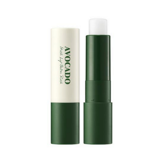 SKINFOOD Avocado Stick Lip Balm Rich, balsam de buze nutritiv care hidratează intens și lasă buzele catifelate