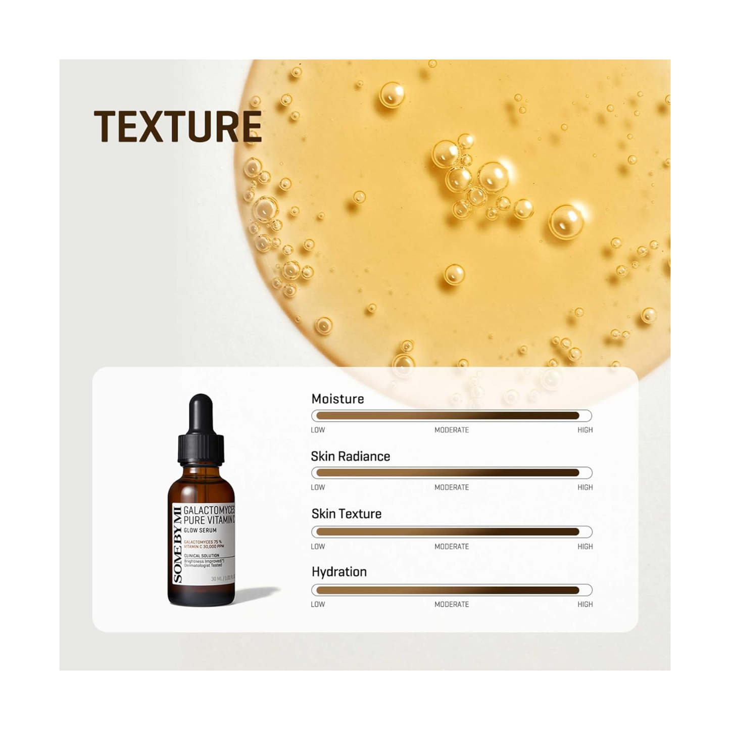 Somebymi galactomyces pure vitamin c glow serum 30 ml ser pentru luminozitate si uniformizarea aspectului pielii