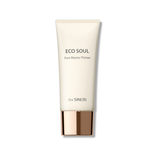 The SAEM Eco Soul Pore Master Primer, primer matifiant care minimizează porii și menține machiajul intact mai mult timp