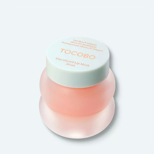 TOCOBO Vita Glazed Lip Mask, mască de buze hidratantă care hrănește intens și oferă un efect strălucitor