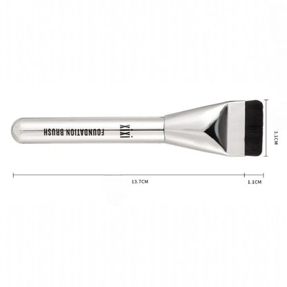 XIXI Flat Head Foundation Brush, pensulă de machiaj cu cap plat pentru aplicarea uniformă a fondului de ten