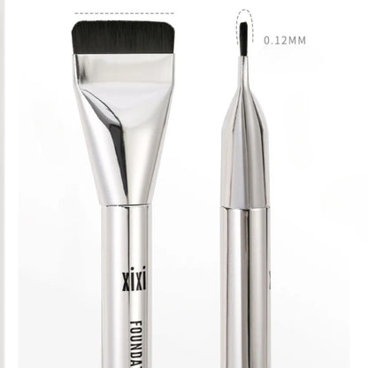XIXI Flat Head Foundation Brush, pensulă de machiaj cu cap plat pentru aplicarea uniformă a fondului de ten
